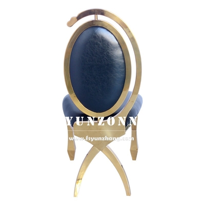 Дубай Luxury Hotel Furniture Cheap Wholesale Gold Нержавеющая сталь Банкет Свадебный стул для вечеринки