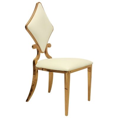 Хорошая цена Места Stackable стула свадьбы нержавеющей стали призменные задние обитые онлайн