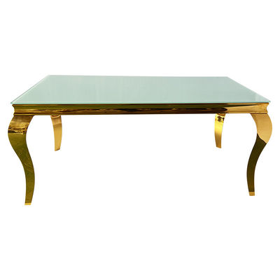 Хорошая цена Простые мебель гостиницы ресторана обеденного стола SS 201 стиля мраморная каменная онлайн