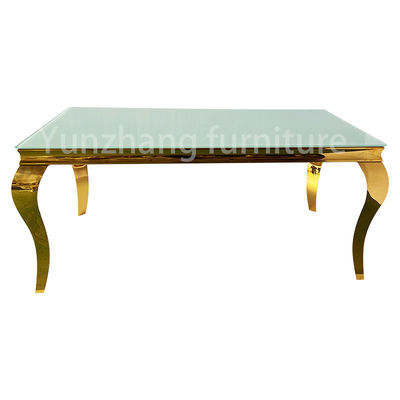 Хорошая цена Таблица нержавеющей стали столовой формы прямоугольника с мраморной верхней частью онлайн