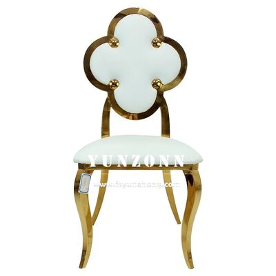 Хорошая цена Современный золотой столик для обеда высококачественная кожа и ткань банкетный стул для столовой или гостиницы для использования в гостиной на открытом воздухе онлайн