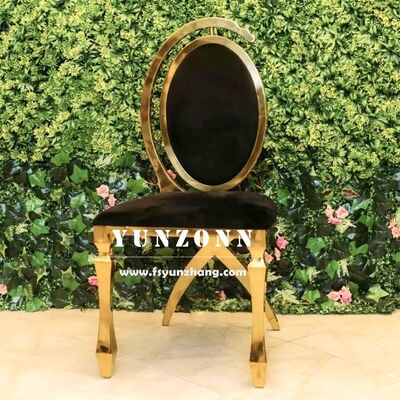 Хорошая цена Современный дизайнерский металлический обеденный стул из стали для дома, столовой и отелей, для свадеб и залов онлайн