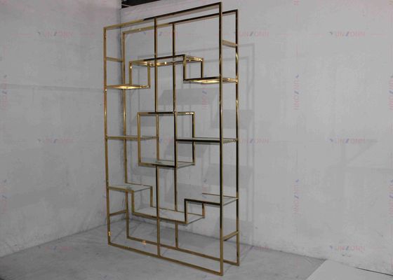 Хорошая цена Света шкафа шкафа вина нержавеющей стали роскошь золотого современного классическая онлайн