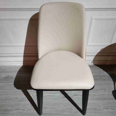 Хорошая цена Домашний твердый деревянный обедать верхнего сегмента современный предводительствует стулья столовой кожи проложенные Backrest онлайн